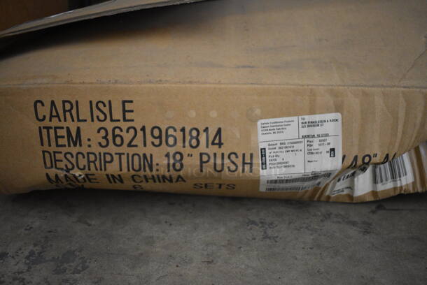 5 BRAND NEW IN BOX! Carlisle Broom Squeege Combo. 18x3x4. 5 Times Your Bid! - Image 4 of 4