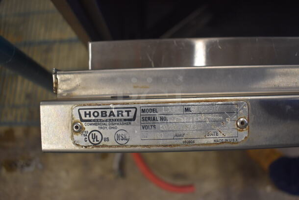 Hobart LXIH ENERGY STAR Stainless Steel Commercial Undercounter Dishwasher. 120/208-240 Volts, 1 Phase. 24x26x35 - Image 5 of 7