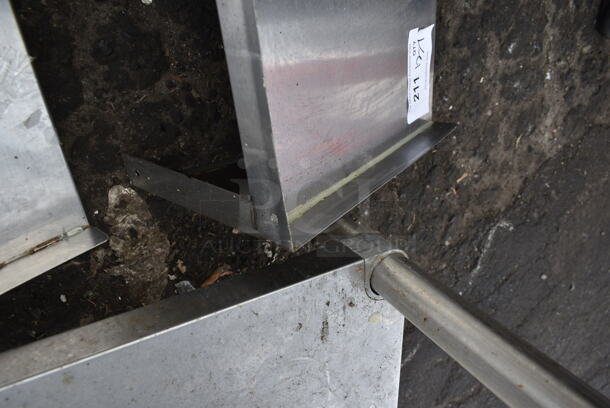 2 Stainless Steel Wall Mount Shelves. 2 Times Your Bid! - Image 5 of 5