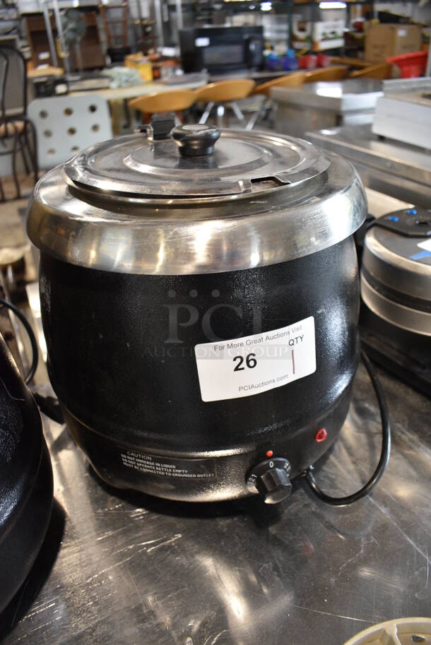 Avantco Model 177S30 Metal Commercial Countertop Soup Kettle Food Warmer. 120 Volts, 1 Phase. 13x13x14. Tested and Working! - Image 5 of 5
