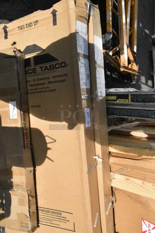 2 BRAND NEW IN BOX! Advance Tabco PR18-3 K-X Pan Rack. 2 Times Your Bid!  - Image 2 of 5