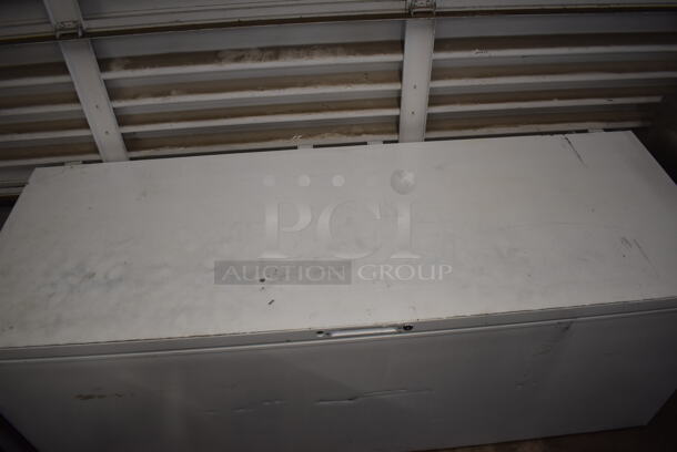 Kenmore Metal Chest Freezer. 83.5x32x32. Tested and Working! - Image 2 of 11