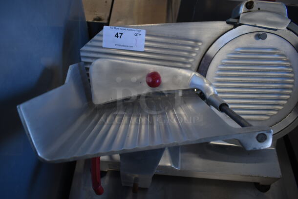 Berkel Stainless Steel Commercial Countertop Meat Slicer w/ Blade Sharpener. 115 Volts, 1 Phase. Tested and Working! - Image 5 of 8