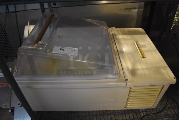 Arctic Star Metal Commercial Countertop Freezer Bin. 115 Volts, 1 Phase. 29x20.5x17. Tested and Working!