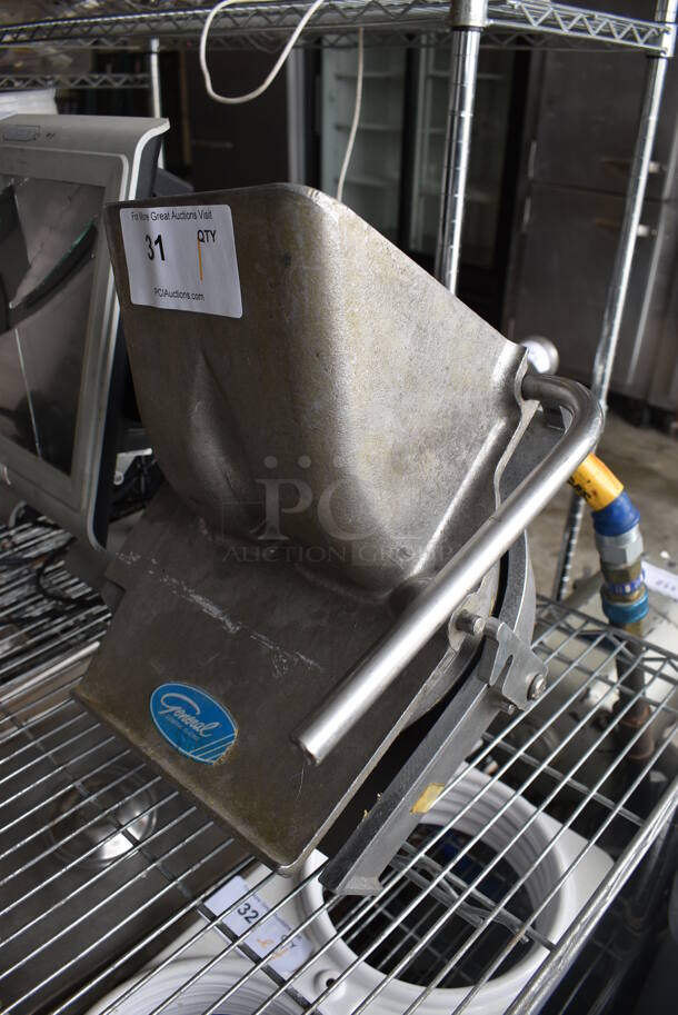 General Metal Commercial Food Processor Head. 13x18x12 - Image 1 of 7