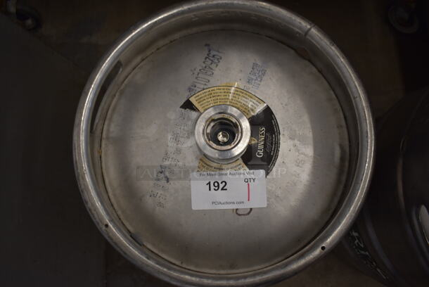 Metal 1/2 Size Barrel Keg. 15.5x15.5x20 - Image 3 of 3
