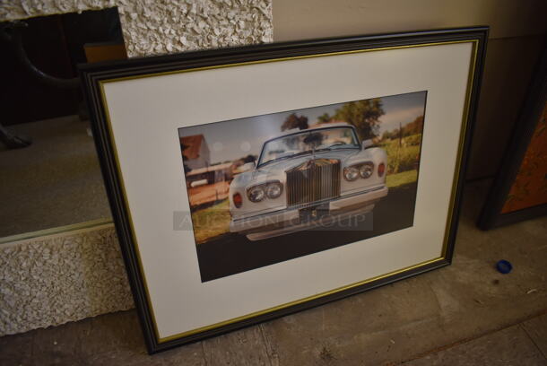 Framed Picture of Rolls Royce Corniche Drophead Coupe. - Image 2 of 7