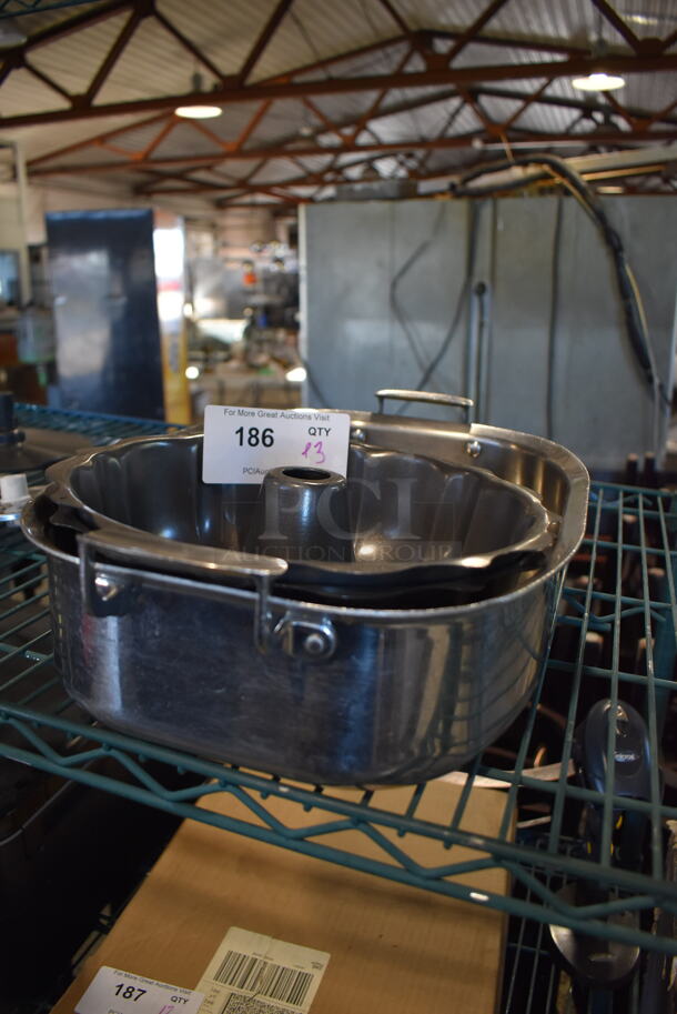 ALL ONE MONEY! Lot of 3 Various Metal Baking Pans. Includes 11x17x4 - Image 3 of 3