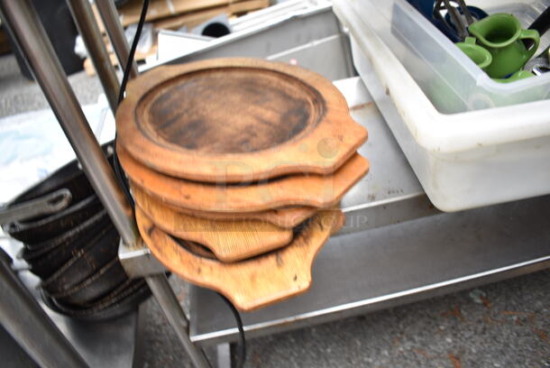 ALL ONE MONEY! Lot of Various Items Including Metal Stock Pot, Skillets, Vegetable Dicer w/o Pusher, Metal Piece and Utensils - Image 6 of 9