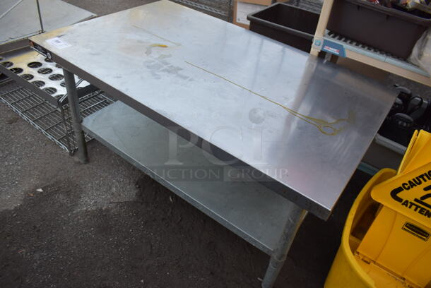 Stainless Steel Equipment Stand w/ Metal Under Shelf. 48x30x26 - Image 2 of 4