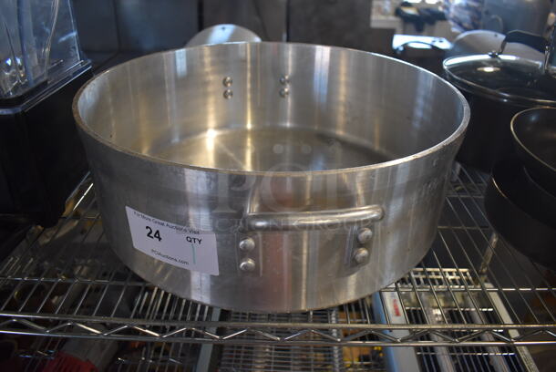 Winware Metal Stock Pot. 21.5x18.5x7 - Image 1 of 4