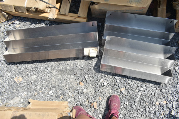 3 BRAND NEW SCRATCH AND DENT! Stainless Steel Double Speedwells Including Steelton 712B5536D 36". 3 Times Your Bid!  - Image 3 of 5