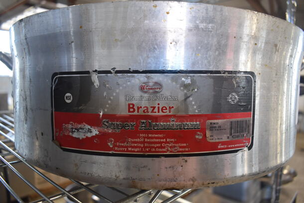 Winware Metal Stock Pot. 21.5x18.5x7 - Image 4 of 4