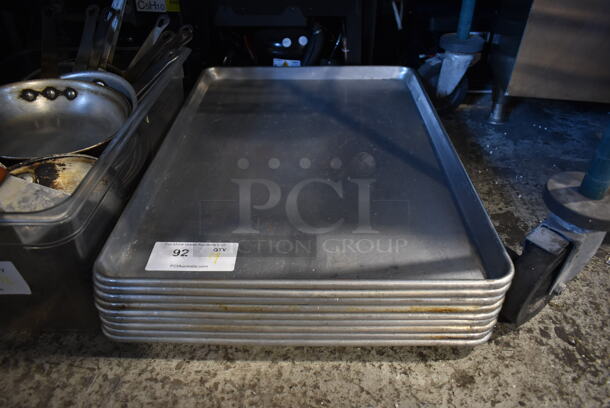 9 Metal Full Size Baking Pans. 9 Times Your Bid! - Image 1 of 3