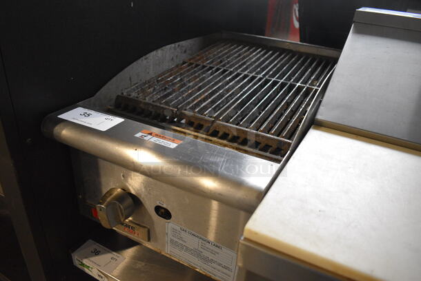 Cecilware Pro Stainless Steel Commercial Countertop Natural Gas Powered Charbroiler Grill. 15x27x14.5 - Image 3 of 6