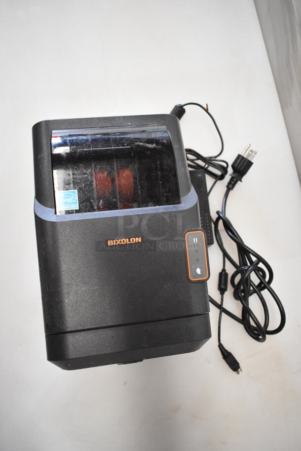BRAND NEW SCRATCH AND DENT! Bixolon XL5-40CT 4" Direct Thermal 6 IPS Linerless Label Printer with Power Supply - USB  - Image 2 of 8