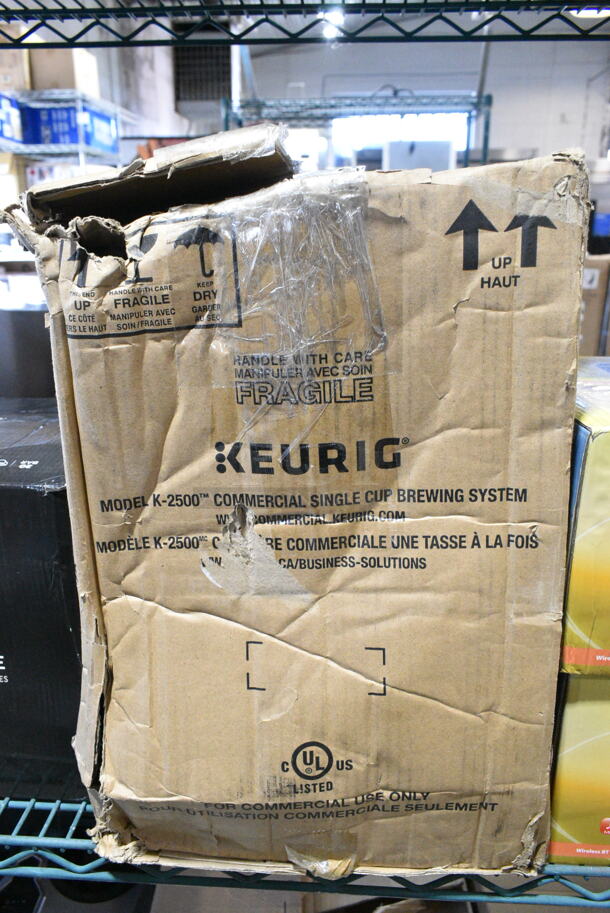 7 IN ORIGINAL BOX! Items Including Pyle PTA42BT Wireless Karaoke Bluetooth Stereo Receiver - 4 Channel Power Amplifier, PTA42BT Audio Amplifier, Pyle PDA69BU Digital Karaoke Amplifier, Keurig K-2500 Coffee Machine, Chefwave Kava Mini Espresso Machine, SereneLife SLGLF130 Smart Indoor Garden. 7 Times Your Bid!  - Image 6 of 10