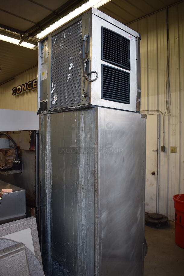 Scotsman C0830SA-32B Stainless Steel Commercial Ice Head on Commercial Bin. 208/230 Volts, 1 Phase. 30x35x99 - Image 9 of 9