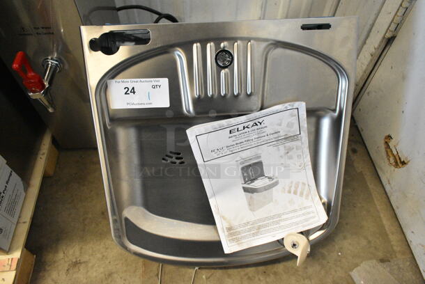 BRAND NEW SCRATCH AND DENT! Elkay EZSDWS_1G Wall Mount Water Fountain. 115 Volts, 1 Phase. - Image 3 of 8