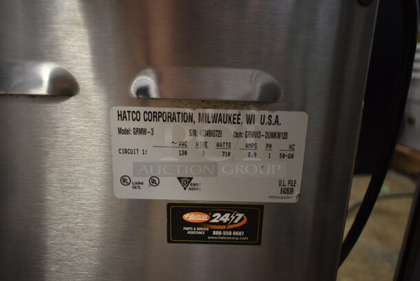 Hatco GRMW-3 Stainless Steel Commercial Countertop Food Warmer Holder. 120 Volts, 1 Phase. Tested and Working! - Image 4 of 4