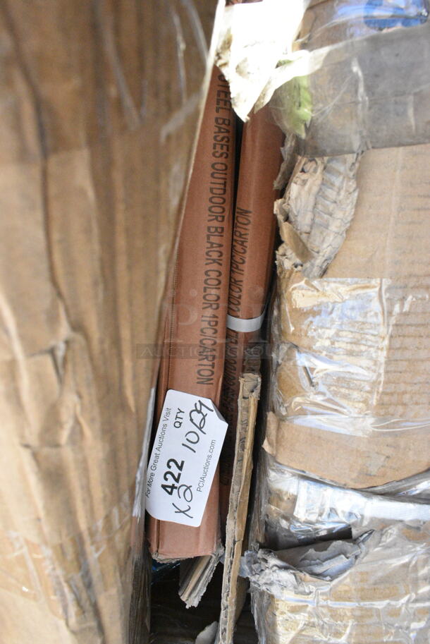 2 BRAND NEW SCRATCH AND DENT! 427TB22RND Lancaster Table & Seating Excalibur 22" Round Outdoor Table Base Plate. 2 Times Your Bid! May Be Missing Pieces. - Image 2 of 4