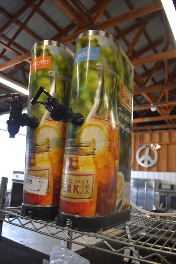 2 Metal Beverage Holder Dispensers. No Lids. 6x18x24. 2 Times Your Bid! - Image 2 of 3