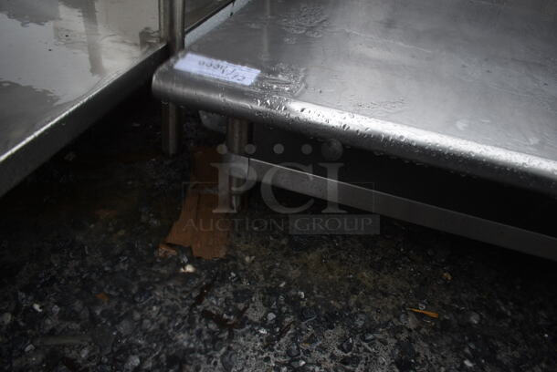 Stainless Steel Equipment Stand w/ Metal Under Shelf.  - Image 3 of 3
