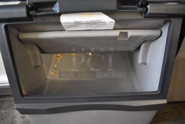 LIKE NEW! 2021 Scotsman B330P Metal Commercial Ice Bin. Does Not Have Legs. 30.5x34x31  - Image 6 of 9