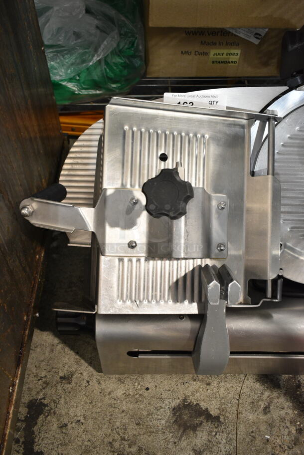Globe 3600N Stainless Steel Commercial Countertop Meat Slicer. 115 Volts, 1 Phase. Tested and Working!  - Image 3 of 5