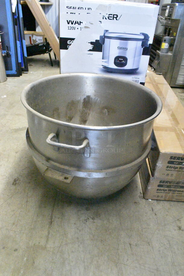 3 Metal Mixing Bowls Including Hobart VMLH30 30 Quart, 40SSAT, Hobart VML80 80 Quart. 3 Times Your Bid!  - Image 9 of 12