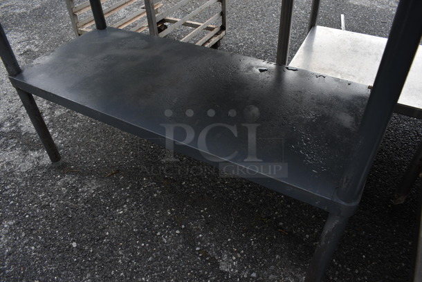 Stainless Steel Commercial Table w/ Metal Under Shelf. 48.5x24x35.5 - Image 4 of 4