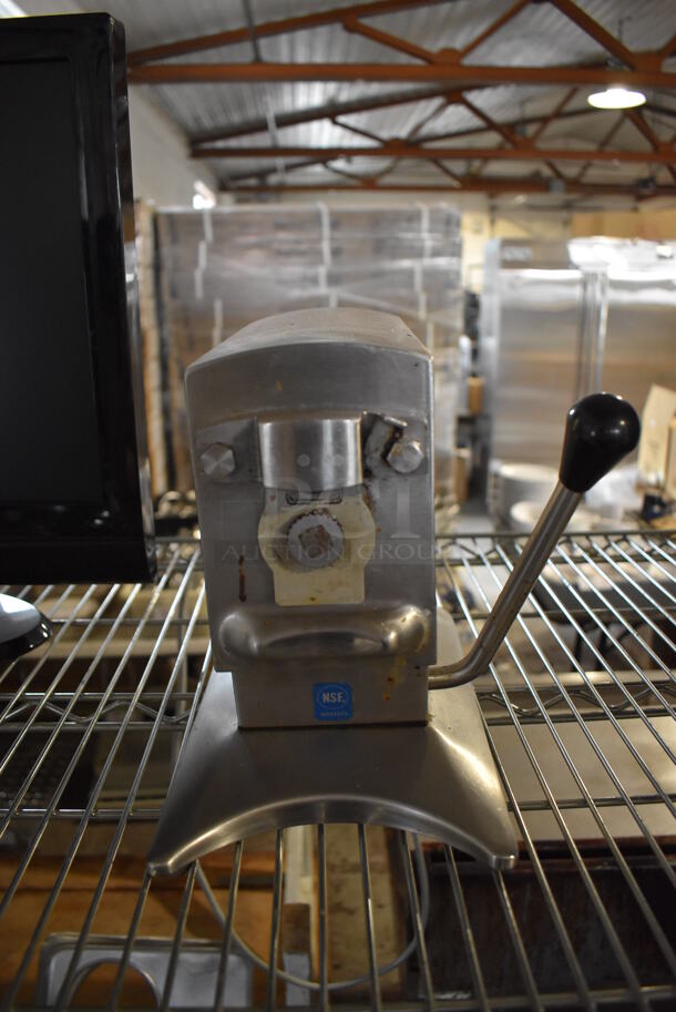 Edlund 270 Stainless Steel Commercial Countertop Electric Powered Can Opener. 115 Volts, 1 Phase. 8x12x10. Tested and Working! - Image 2 of 7