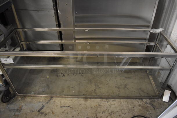 Stainless Steel Sneeze Guard. 60x17x23 - Image 4 of 4
