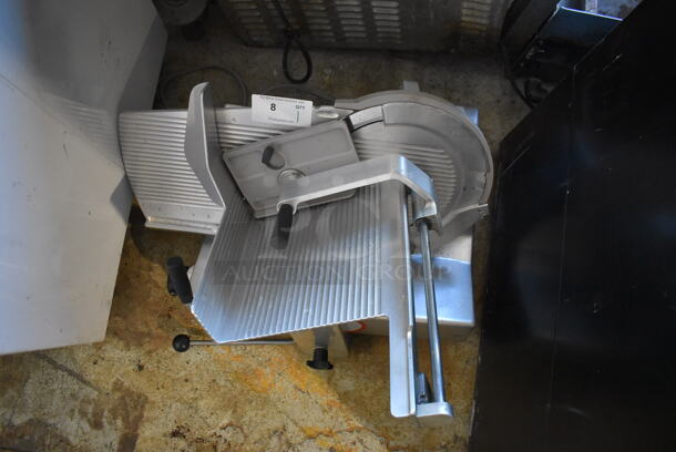 2012 Bizerba GSP H Stainless Steel Commercial Countertop Meat Slicer. 120 Volts, 1 Phase. 25x28x24. Cannot Test Due To Cut Power Cord - Image 5 of 7