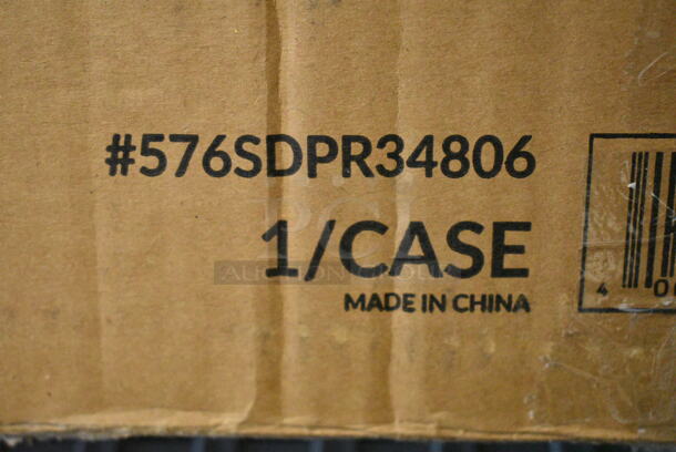 2 BRAND NEW SCRATCH AND DENT! Lavex 576SDPR34806 34" x 80" Polar Reinforced Freezer / Refrigerator Strip Door. 2 Times Your Bid!  - Image 3 of 3