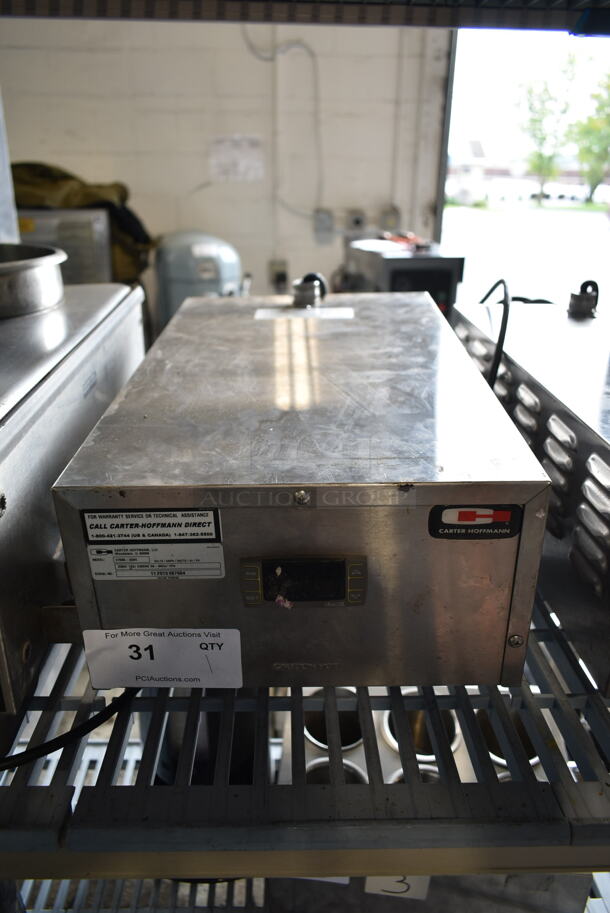 Carter Hoffmann 27080-2294 Stainless Steel Commercial Single Drawer Warming Drawer 208 Volts, 1 Phase.  - Image 2 of 5