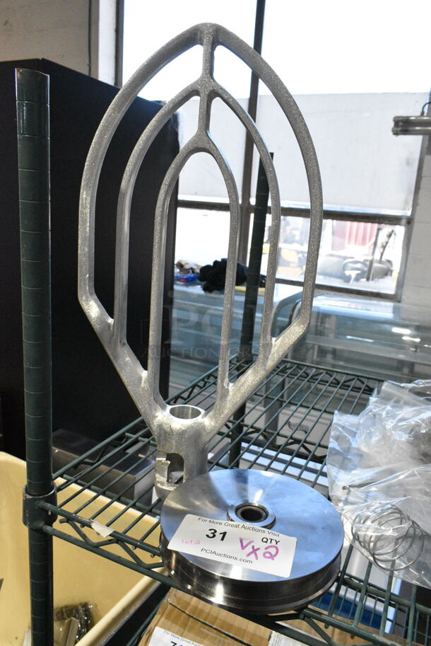 2 BRAND NEW SCRATCH AND DENT! Items Including 40B 40 Quart Paddle Attachment for Hobart Mixer and AMEC 556 Unit. 2 Times Your Bid!  - Image 1 of 6