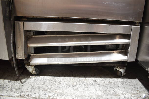 2017 True T-19F Stainless Steel Commercial Single Door Reach In Freezer w/ Poly Coated Racks on Commercial Casters. 115 Volts, 1 Phase. Cannot Test - Unit Trips Breaker - Image 3 of 5