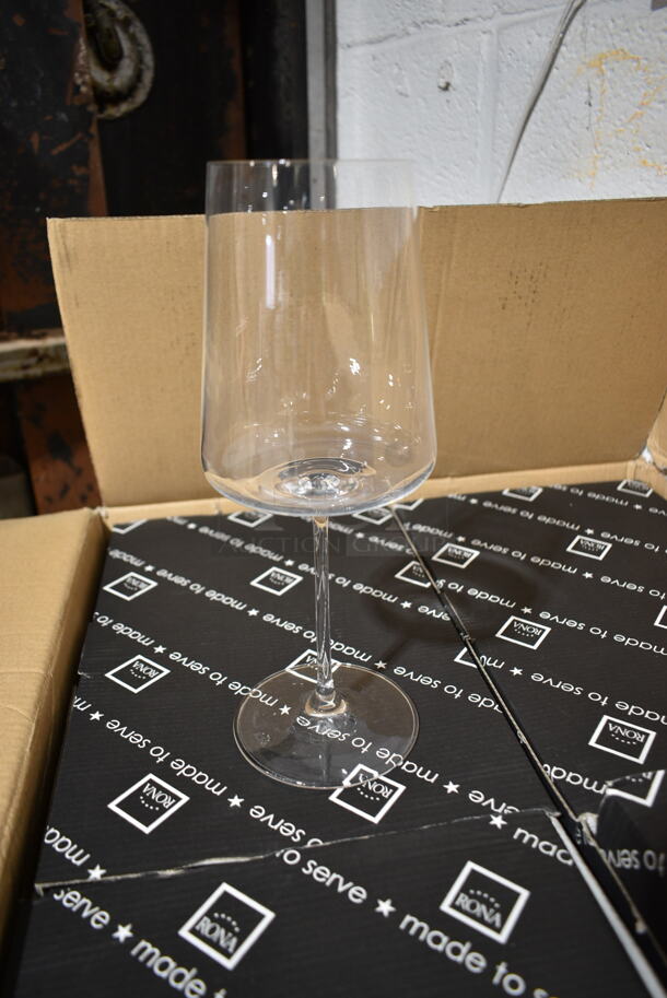 Box of 24 BRAND NEW! Bordeaux Wine Glasses. 23 oz - Item #1115547