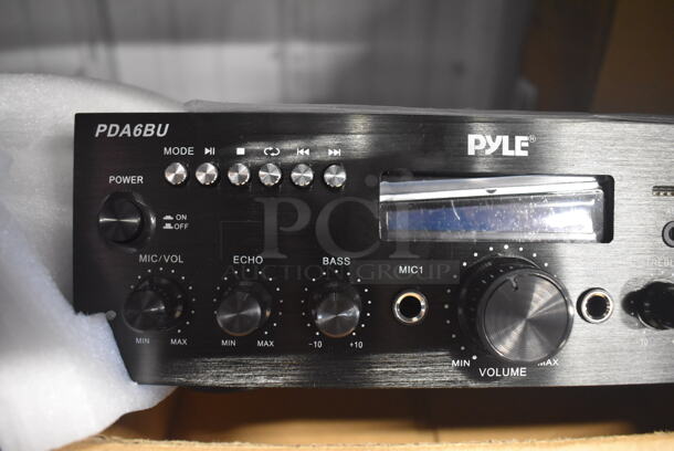 BRAND NEW IN BOX! Pyle PDA6BU Bluetooth Stereo Amplifier. 10x9x3.5 - Image 2 of 5