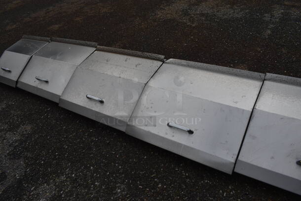 7 Stainless Steel Grease Hood Filters. 19.5x18x10, 15.5x18x10. 7 Times Your Bid! - Image 3 of 4