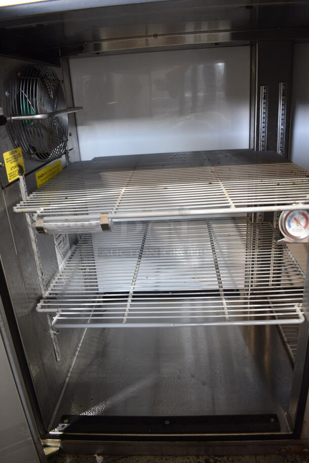 Glastender CP1FB60 Metal Commercial 2 Door Back Bar Cooler. 115 Volts, 1 Phase. Tested and Working! - Image 2 of 4