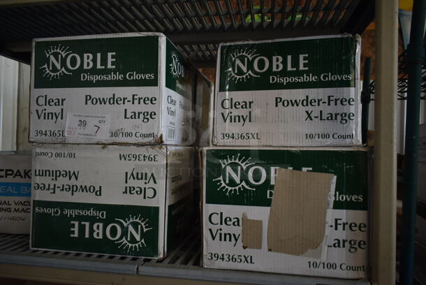 7 Cases of 10 BRAND NEW IN BOX! Noble Gloves; 4 X-Large, 2 Large and 1 Medium. 7 Times Your Bid! - Image 2 of 3