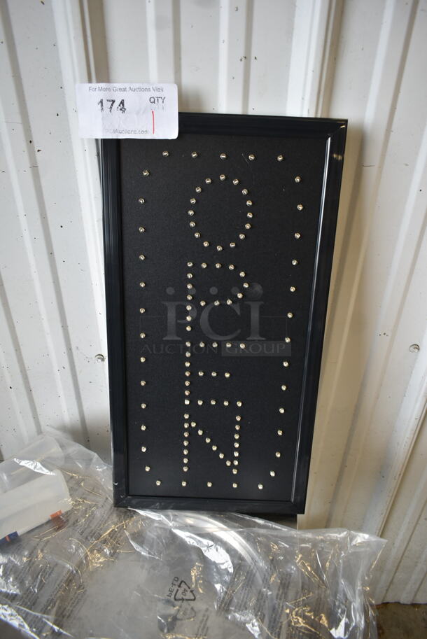 Open Light Up Sign. Tested and Working! - Image 2 of 3