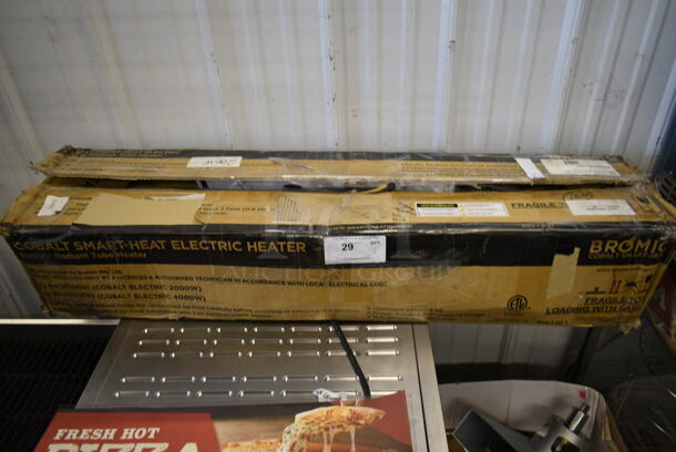 BRAND NEW SCRATCH AND DENT! 2021 Cobalt BH0610003 Smart Heat Electric Powered Heater. Stock Picture Used as Gallery Picture. 220/240 Volts. Tested and Working! - Image 2 of 5