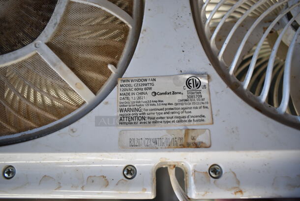 Comfort Zone CZ329WTTG Window Fan. 120 Volts, 1 Phase. Tested and Working! - Image 6 of 6
