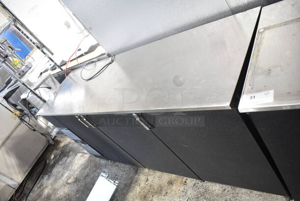 Glastender BB84-L1-BS(LRR) Metal Commercial 3 Door Direct Draw Kegerator w/ 3 Couplers. 115 Volts, 1 Phase. Tested and Working! - Image 2 of 9