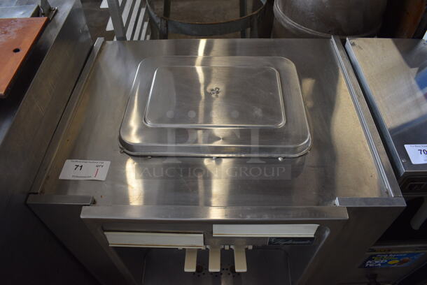 Taylor Model 162-27 Stainless Steel Commercial Countertop 2 Flavor w/ Twist Soft Serve Ice Cream Machine. 208/230 Volts, 1 Phase. 29x24x29 - Image 3 of 7