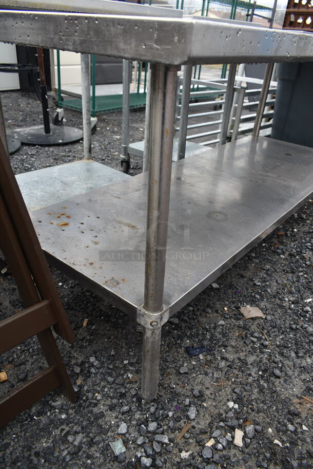 Stainless Steel Commercial Table w/ Under Shelf. - Image 4 of 4