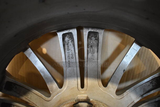 4 Metal Car Rims. 9-1/2Jx20EH2 53 CD183 2-a. 21.5x10x21.5. 4 Times Your Bid! - Image 5 of 8